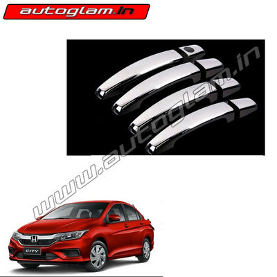 Honda City 2016+ Chrome Door Handle Covers, AGHCCDHC41