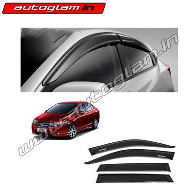 Honda City 2014-16 Door Visors, Color- Black, AGHCDVTN32