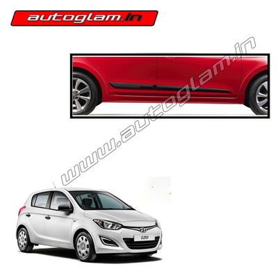 Hyundai i20 Side Beading, Color- Black, AGHIMBSB14