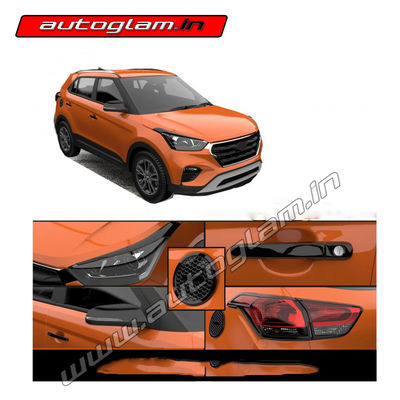 Hyundai Creta 2018-19 Black Show Kit, AGHCBSKA20