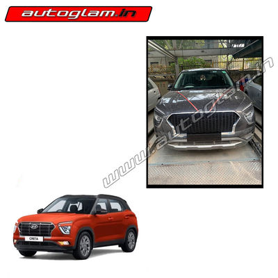 Hyundai Creta 2020 Chrome Front Grill, AGHCFGLH07