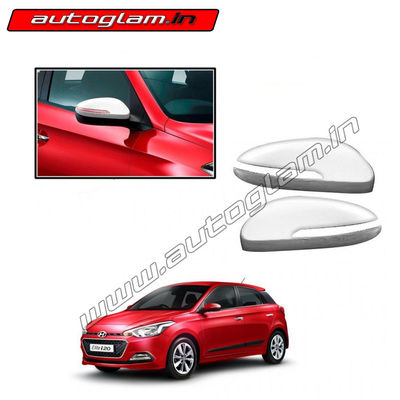 Hyundai Elite i20 Chrome Mirror Covers, AGHEICMC66