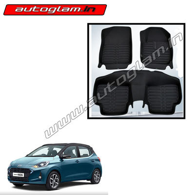 Hyundai Grand i10 Nios 5D Mats with Velcro, AGHGINWV43