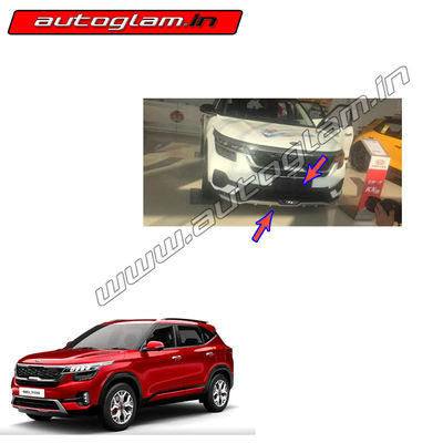 Kia Seltos Front & Rear Nudge Guard, AGKSFRNG29