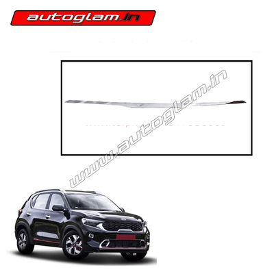 Kia Sonet Chrome Bonnet Steamer Trim, AGKS16CBS