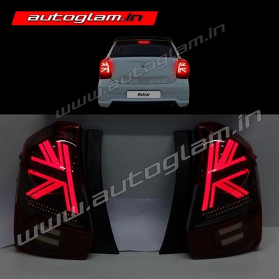 Toyota Etios Liva  Mini Cooper Design LED Tailights, AGTEL330MCTL