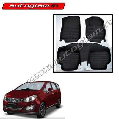 Mahindra Marazzo 5D Mats with Velcro, AGMMEMWV38