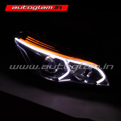 Maruti Suzuki Ciaz 2018-2022 Mercedes Style Projector Headlights , AGMSC902MB