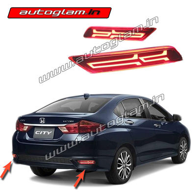 AGHC0116RR, HONDA CITY 2016+ REAR LED REFLECTOR