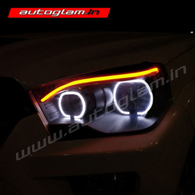 Mahindra Scorpio 2014-17 BMW Style Headlights, AGMSG14BMW