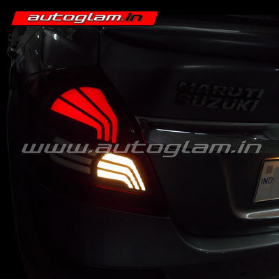Maruti Suzuki Swift Dzire  2012-16 LED Tail Lights, AGMSSD5AMTL