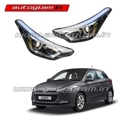  HYUNDAI i20 ASTA (O) MODEL HEADLIGHT ASSEMBLY - BOTH SIDE (Right+Left), AGHi20AHAB,