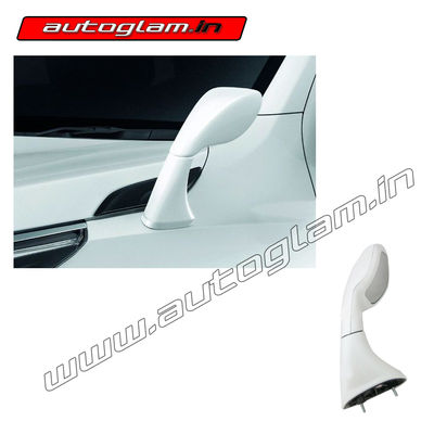 Toyota Fortuner 2016+  Side Fender Rear View Mirror, Color - Original Pearl White, AGTFSFM301