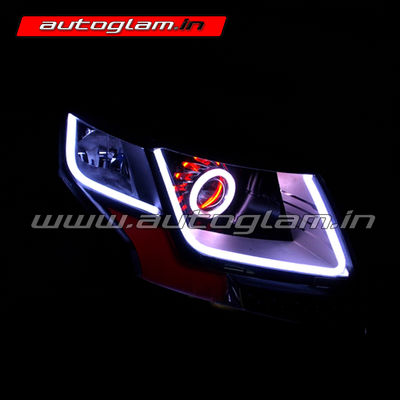 Mahindra TUV300 Evoque Style HID Projector Headlights, AGMT630LI