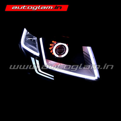 Mahindra TUV300 Evoque Style HID Projector Headlights, AGMT903