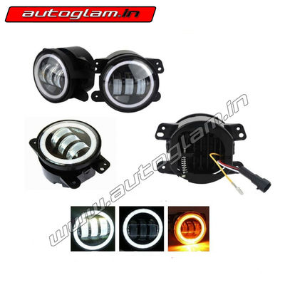 Universal Projector Fog Light with DRL & Indicator Function, AGUPFLI64