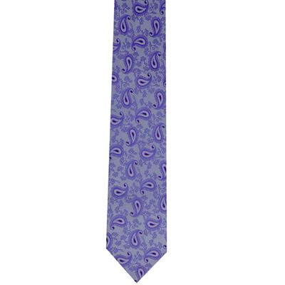 Tiekart men violet paisley  tie