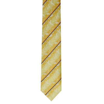 Tiekart men off white paisley  tie