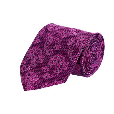 Tiekart men violet paisley  tie