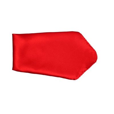 Tiekart men red pocket square