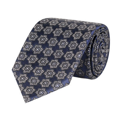 Exquisite 5 fold woven silk men tie-Buzz