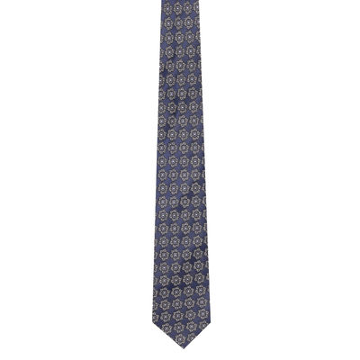 Exquisite 5 fold woven silk men tie-Buzz