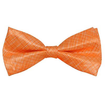 Tiekart men orange double bow tie