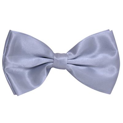 Tiekart men grey plain solids  double bow tie