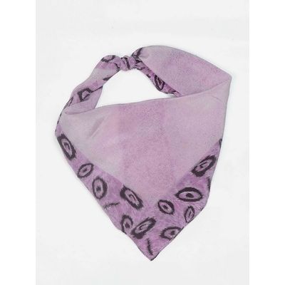 Tiekart men violet silk scarf