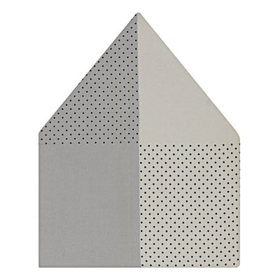 Tiekart men grey dotted silk pocket square