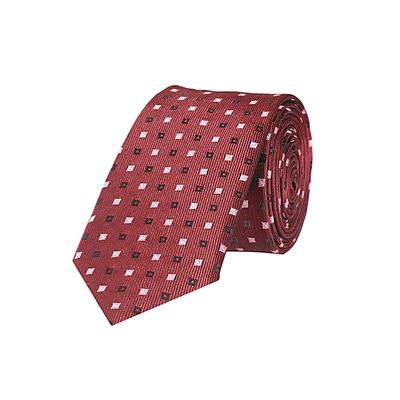 Tiekart men maroon skinny slim tie