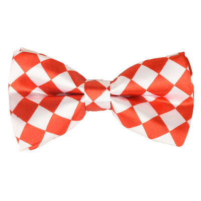 Tiekart kids red polka dot bow tie