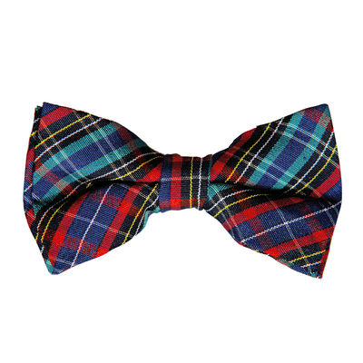 Multi Colored Checkered Bow Tie for Boys