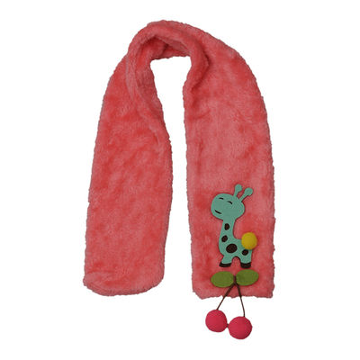 Winter Fashion Baby Kids Pink Warm Soft Fleece Muffler Neck Warmer