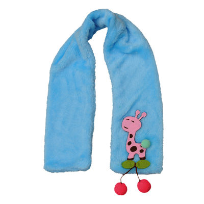 Winter Fashion Baby Kids Blue Warm Soft Fleece Muffler Neck Warmer