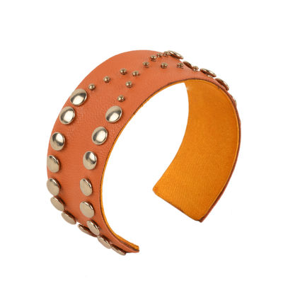 Tiekart women orange bracelet cuff