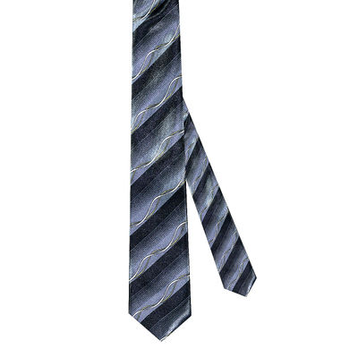 Tiekart kids grey striped tie