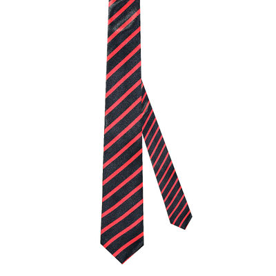 Tiekart kids black striped tie