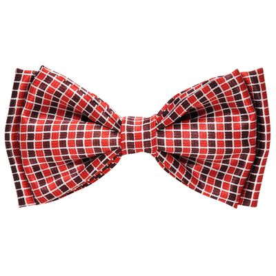 Tiekart men multi knotted double bow tie