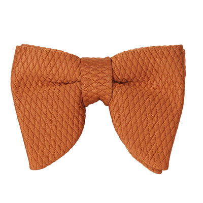 orange plain bow ties for tuxedo partywear for men