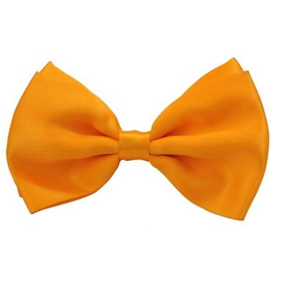 Tiekart men yellow plain solids  knotted double bow tie