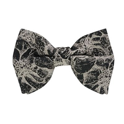 Tiekart men grey bow tie