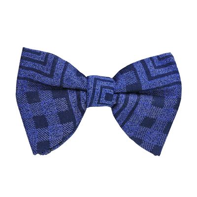 Tiekart men blue polka dot bow tie