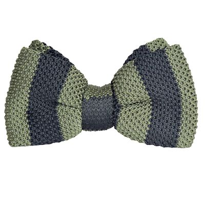 Tiekart men multi striped  knotted bow tie