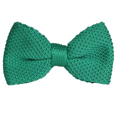 Tiekart men green knotted bow tie