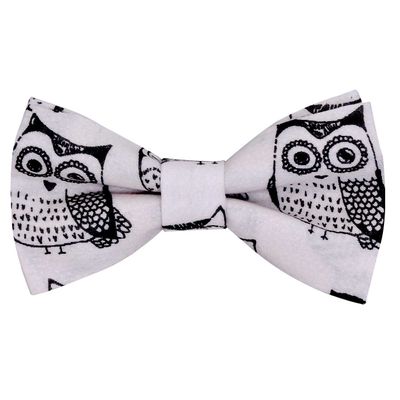 Tiekart men white  linen+cotton knotted double bow tie