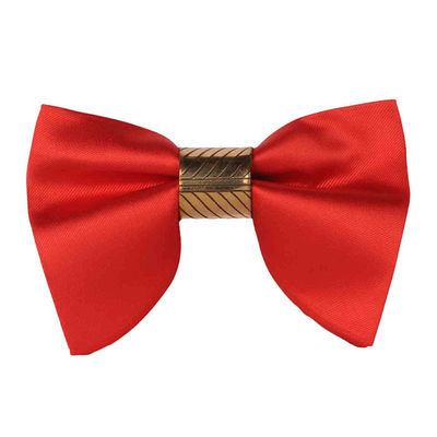 Bow Tie-tuxedo-red And Black Stone Embelished Designer Partywear And  Wedding Bow Tie For Men