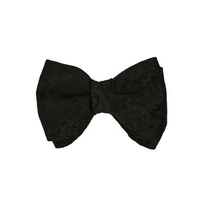 Tiekart men black  velvet tuxedo bow tie