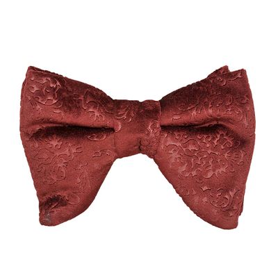 Tiekart men brown  velvet bow tie