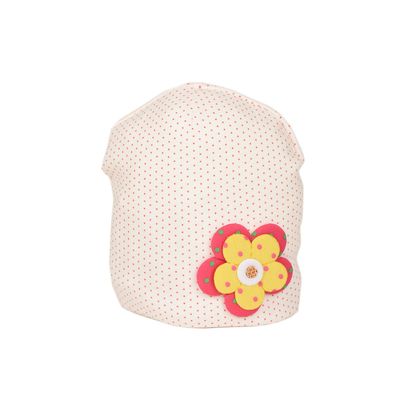 Tiekart kids pink floral cap